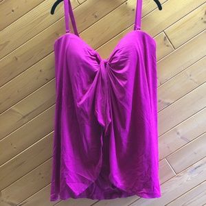 Ralph Lauren hibiscus swim suit 22W